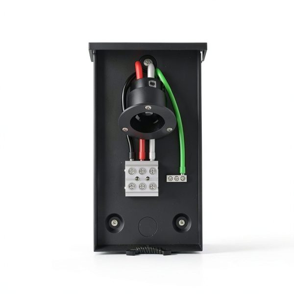 Joinfworld 50Amp Generator Inlet Box Galvanized-2