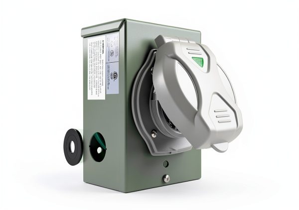 Wokyy 12500W Outdoor Generator Inlet Box Grey-3