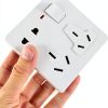 Ciieeo White ABS Modern RV Inlet Socket-7