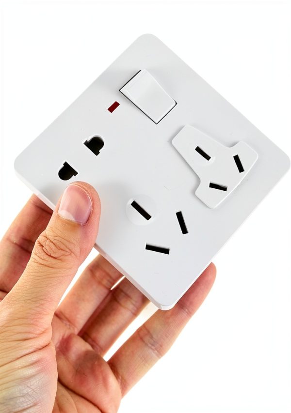 Ciieeo White ABS Modern RV Inlet Socket-7