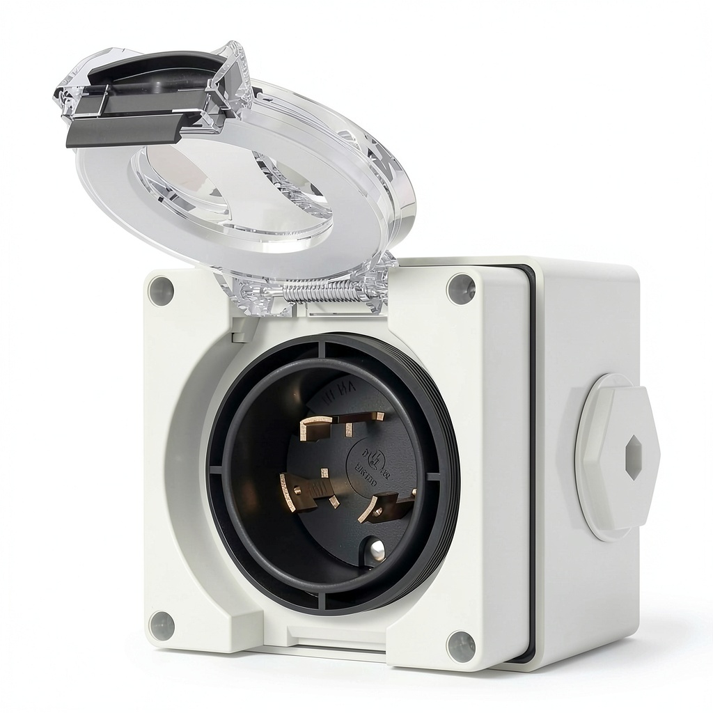 NEMA L6-30P Power Inlet Box by STARELO