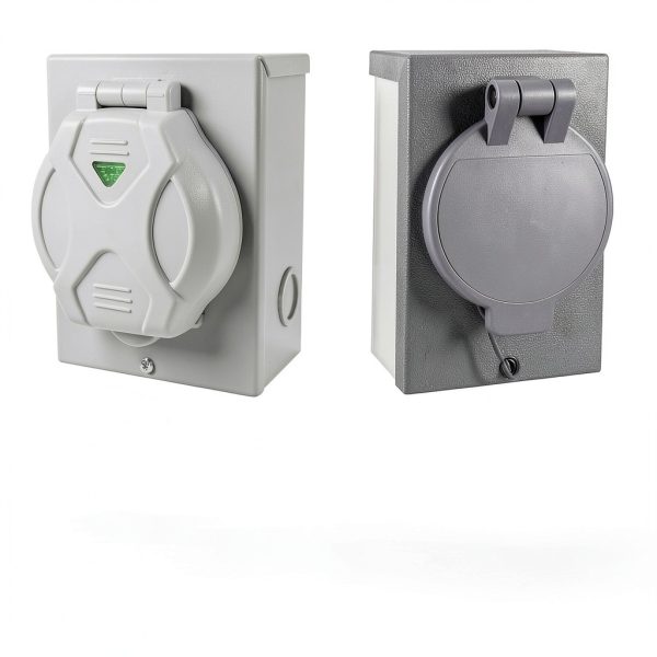 Patio Generator Power Inlet Box NEMA SS2-50P-5