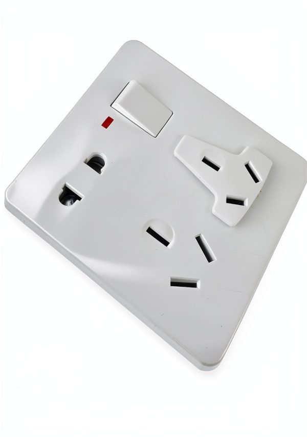 Ciieeo White ABS Modern RV Inlet Socket-5