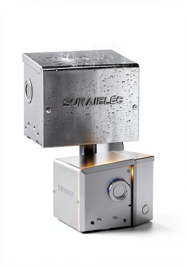 SURAIELEC 30Amp Generator Inlet Box Stainless Steel-4