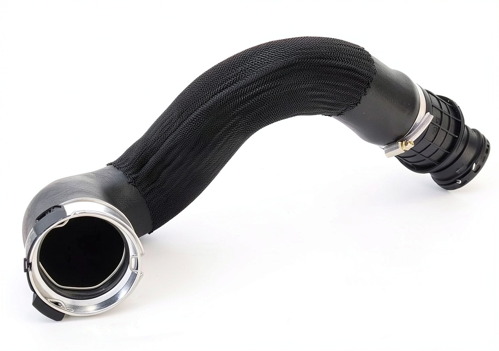 Kemoto air inlet tube installed in a Chevrolet Equinox engine bay