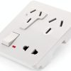 Ciieeo White ABS Modern RV Inlet Socket-0