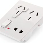 Ciieeo White ABS Modern RV Inlet Socket-0