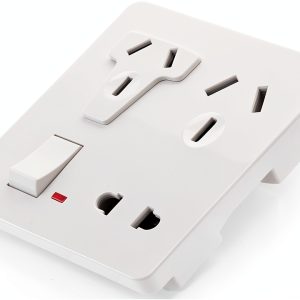Ciieeo White ABS Modern RV Inlet Socket-0