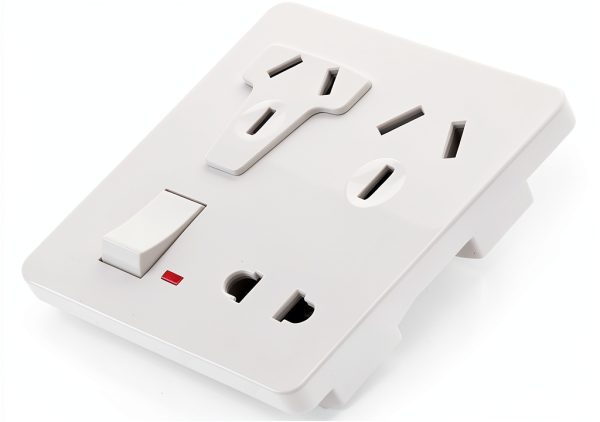 Ciieeo White ABS Modern RV Inlet Socket-0
