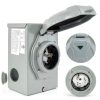 Patio Generator Power Inlet Box NEMA SS2-50P-0
