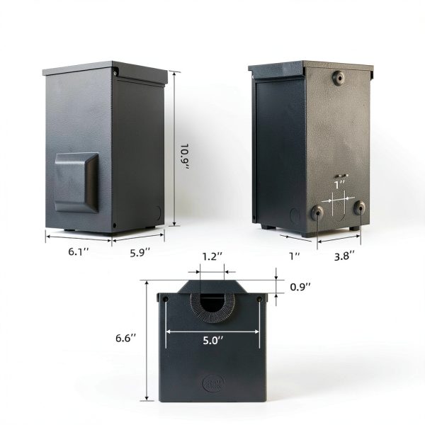 Joinfworld 50Amp Generator Inlet Box Galvanized-4