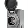 Veepeak NEMA 3R Power Inlet Box 30A Alloy Steel-0