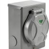 Veepeak NEMA 3R Power Inlet Box 30A Alloy Steel-6