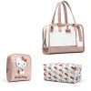 Hello Kitty 3-Piece Toiletry Set with Durable Zipped Makeup Bags-5