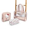 Hello Kitty 3-Piece Toiletry Set with Durable Zipped Makeup Bags-1