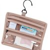 Travel Toiletry Bag BAGSMART BM0108128 Large Light Blue Zippered-5