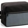Carbrea Toiletry Bag for Men Large Black Polyester Travel Case-0