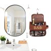 TYTL Leather Toiletry Bag Dual‑Side Laser Engraved Waterproof PU-1