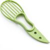 2 Pcs Avocado Slicer Tool Avocado Knife for Mashing Avocados Enucleation Making Guacamole, Green-3