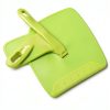 Green Plastic Knife Set jawbush 11" large 8.7" BPA‑Free Knife-1