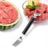 Watermelon Cutter 2 PCS Stainless Steel Fork Slicer Set by NAWAZJEE-3
