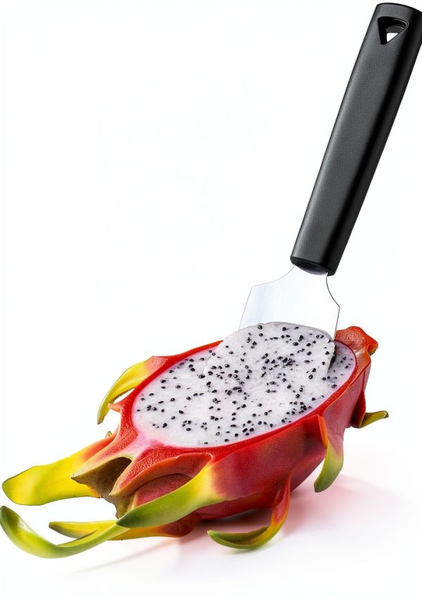 Fruit Spoon triangle Stainless Steel Precise Scooping and Carving-3