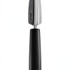 Fruit Decorator Knife triangle - V-Shaped Steel Blade, GreenGrip-0