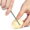 Stainless Steel Fruit Knife JEAMZHU 8.5in Outdoor Blade with Sheath-4