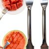 Watermelon Fork Slicer Cutter 2Pcs Stainless Steel Knife by Pesilo-0