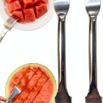 Watermelon Fork Slicer Cutter 2Pcs Stainless Steel Knife by Pesilo-0