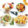 Grape Cutter, Quick Easy Grape Slicer, Strawberry Slicer, Stainless Steel Blades, Plastic Handle, Green, Fruit Cutter-4