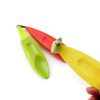 Kiwi Spoon Knife 3 Piece Set by AKOAK Plastic Fruit Skinner Divider-7