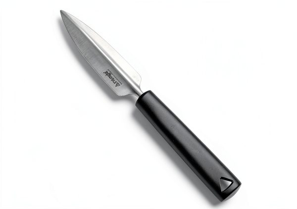 Fruit Decorator Knife triangle - V-Shaped Steel Blade, GreenGrip-1