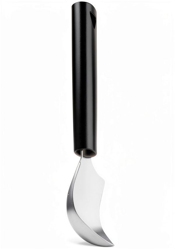 Fruit Spoon triangle Stainless Steel Precise Scooping and Carving-0