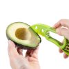 2 Pcs Avocado Slicer Tool Avocado Knife for Mashing Avocados Enucleation Making Guacamole, Green-7