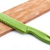 Green Plastic Knife Set jawbush 11" large 8.7" BPA‑Free Knife-4
