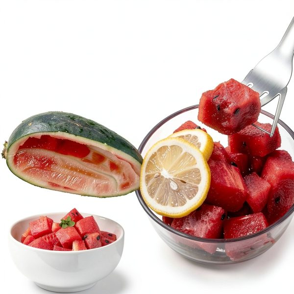 Watermelon Slicer 2 Pack 2-in-1 Stainless Steel Fork Knife Tendiren-2