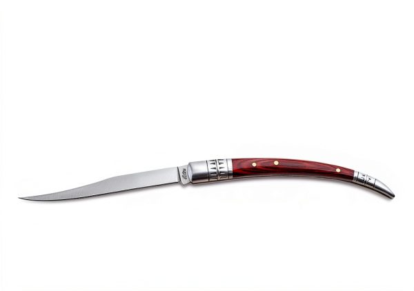 Rite Edge 4″ Spanish Folding Fruit Knife – Slim Folding Pocket Knife with Stainless Steel Blade, Pakkawood Handle & Bolster for Peeling, Food Prep, EDC & Outdoor Use-2