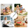 2-in-1 Stainless Steel Watermelon Slicer & Fork | Easy Cut, Serve, Enjoy | Kitchen & Camping Must-Have Tool for Fruit Salad, Parties, BBQ | Dishwasher Safe & Rust-Proof-5