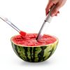 Watermelon Cutter JAYVAR 3-in-1 Melon Scoop & Popsicle Mould Green-3