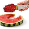 Watermelon Cutter JAYVAR 3-in-1 Melon Scoop & Popsicle Mould Green-2