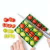 Grapes Cherry Tomatoes Cutter Yamteck 16 Piece Half Quarter Knife-2