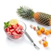 2-in-1 Stainless Steel Watermelon Slicer & Fork | Easy Cut, Serve, Enjoy | Kitchen & Camping Must-Have Tool for Fruit Salad, Parties, BBQ | Dishwasher Safe & Rust-Proof-3