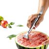 2-in-1 Stainless Steel Watermelon Slicer & Fork | Easy Cut, Serve, Enjoy | Kitchen & Camping Must-Have Tool for Fruit Salad, Parties, BBQ | Dishwasher Safe & Rust-Proof-6