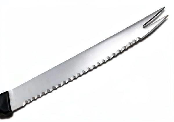Wüsthof Gourmet Tomato Knife 5" Black, Precision Fruit Knife for-0
