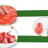Watermelon Cutter 3 in 1 IURRDOP Stainless Steel Fruit Slicer Green-1