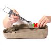 CrispTaste Watermelon Cutter with Retractable Fork, 2-in-1 Stainless-2